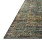 Loloi II Anniston Lagoon and Multicolor 7"6" x 9"6" Area Rug, , large