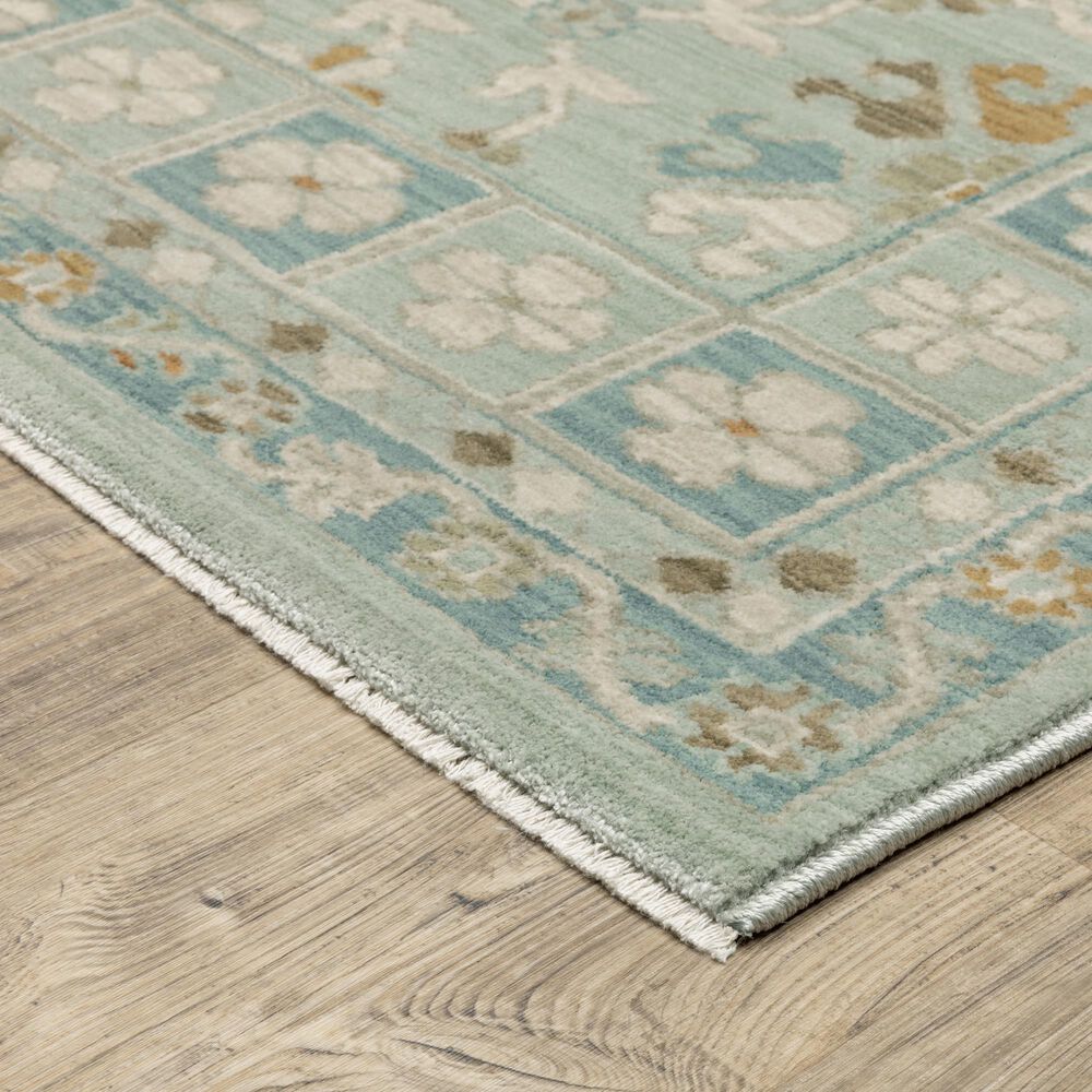 Oriental Weavers Maeve Blue and Grey 6&#39;7&quot; x 9&#39;6&quot; Area Rug, , large