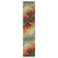 Oriental Weavers Soleri SOL04 2"6" x 12" Beige and Red Runner, , large