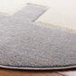 Safavieh Carousel CRK165 6"7" Round Grey and Ivory Kids Area Rug, , large