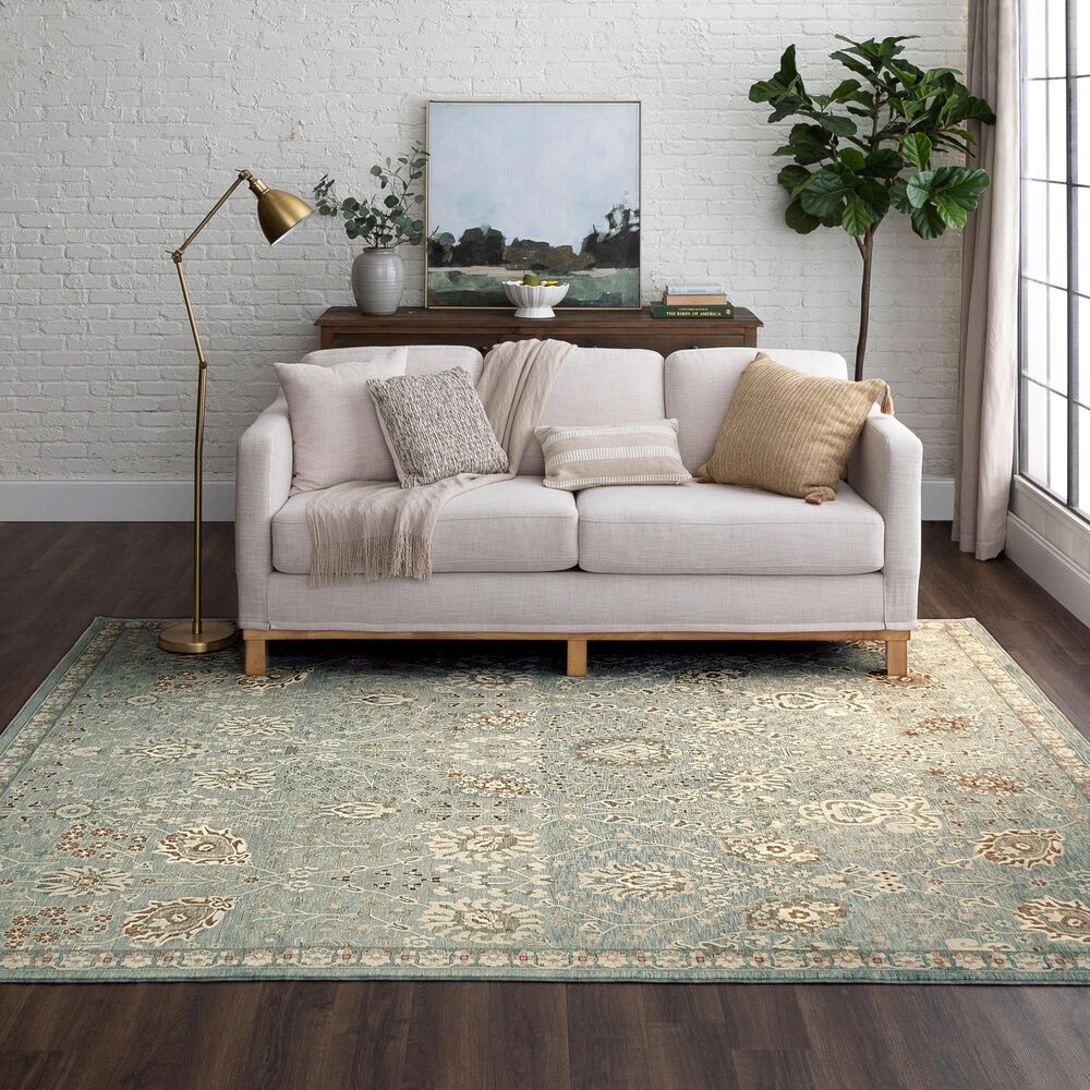 Karastan Divina Celestial 5&#39; x 7&#39;10&quot; Cream Area Rug, , large