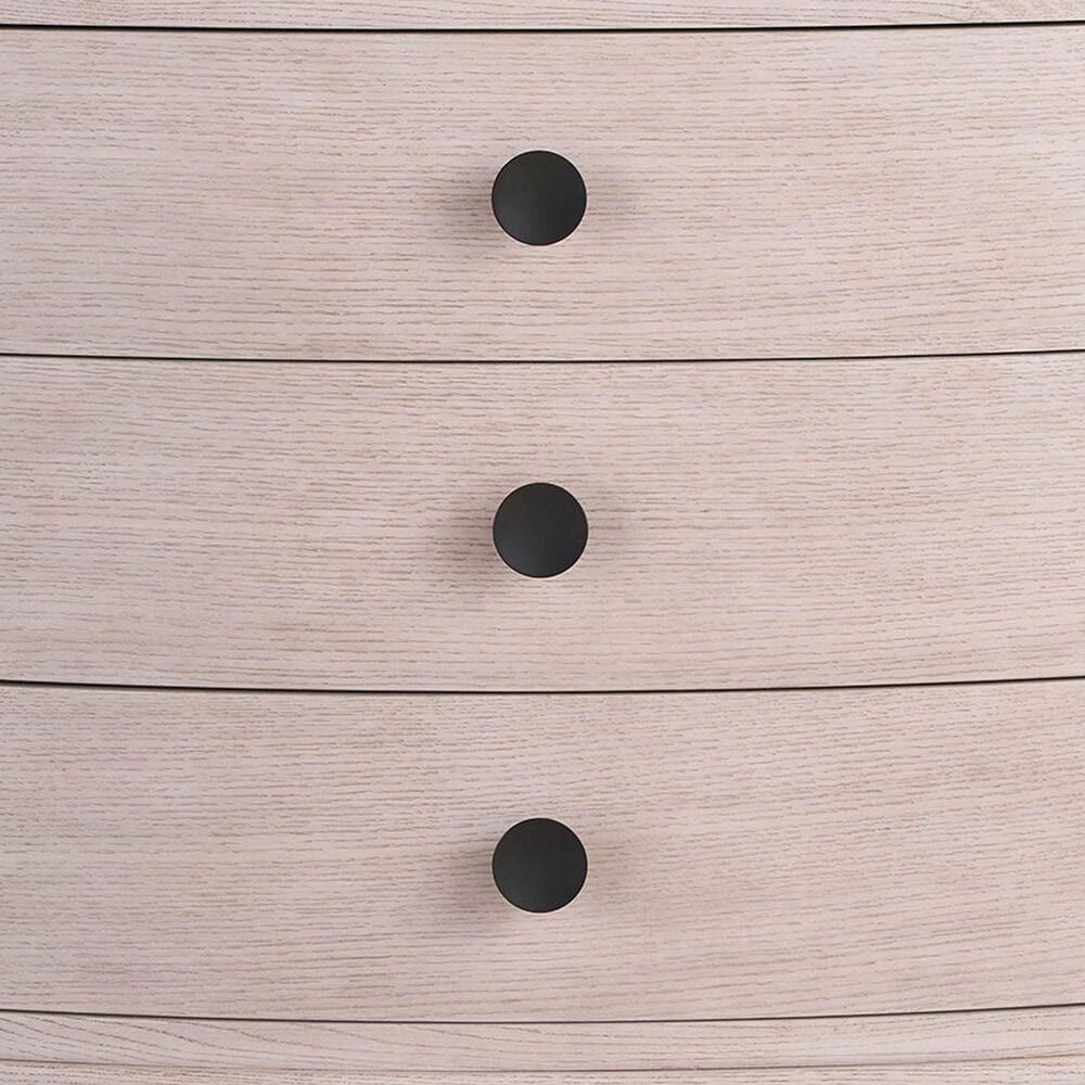 Furniture Worldwide Coalesce 3-Drawer Nightstand in Rolling Fog, , large