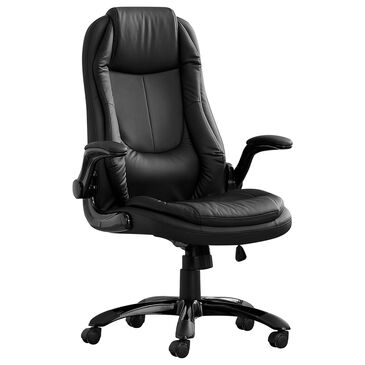 Monarch Specialties Executive Armrest Office Chair in Black, , large