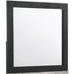 Crown Mark Cadence Mirror in Black, , large