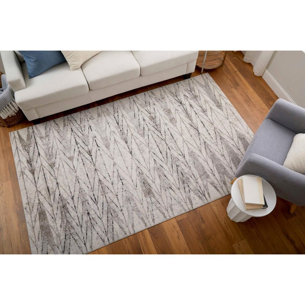 Feizy Vancouver 39NTF 12&#39; x 15&#39; Beige and Brown Area Rug, , large