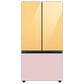 Samsung Bespoke 3-Door French Door Refrigerator Top Panel in Sunrise Yellow Glass, , large