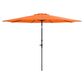 CorLiving 10" UV & Wind Resistant Patio Umbrella in Orange, , large