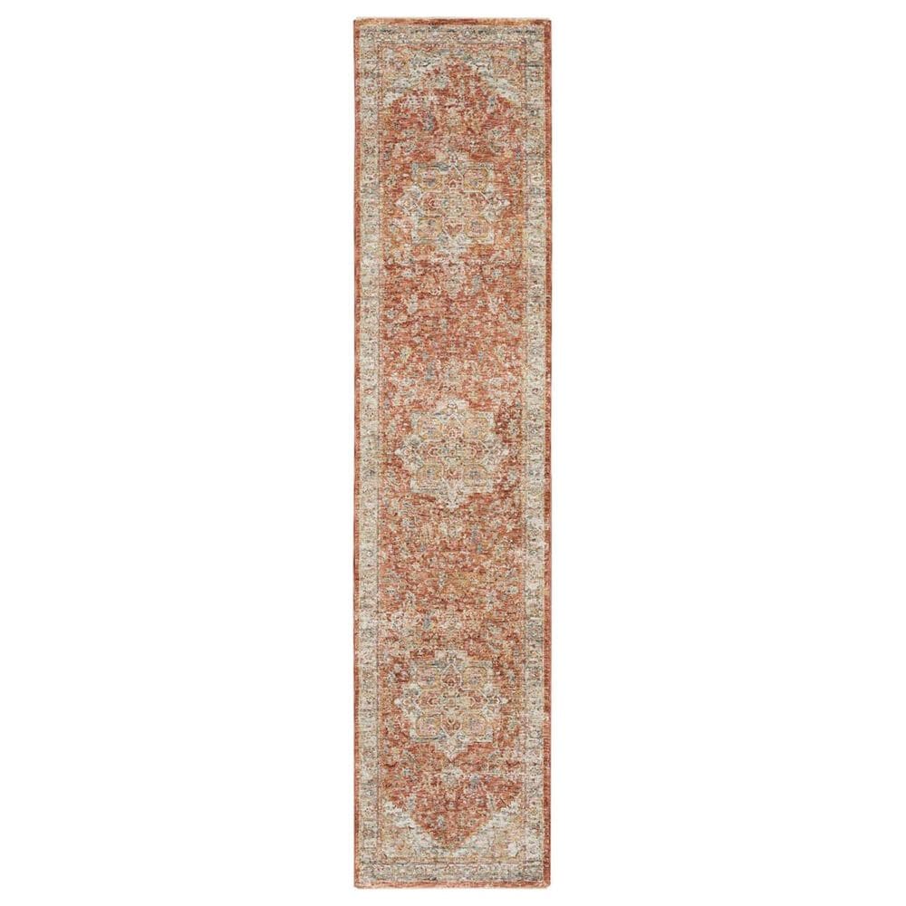 Nourison Sahar 2"3" x 10"2" Ivory and Multicolor Runner, , large