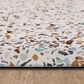 Mohawk Dri-Pro Terrazo Tile 1"6" x 2"6" Cream Door Mat, , large