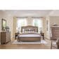 Riva Ridge Oxford King Sleigh Bed in Tan with USB Ports, , large