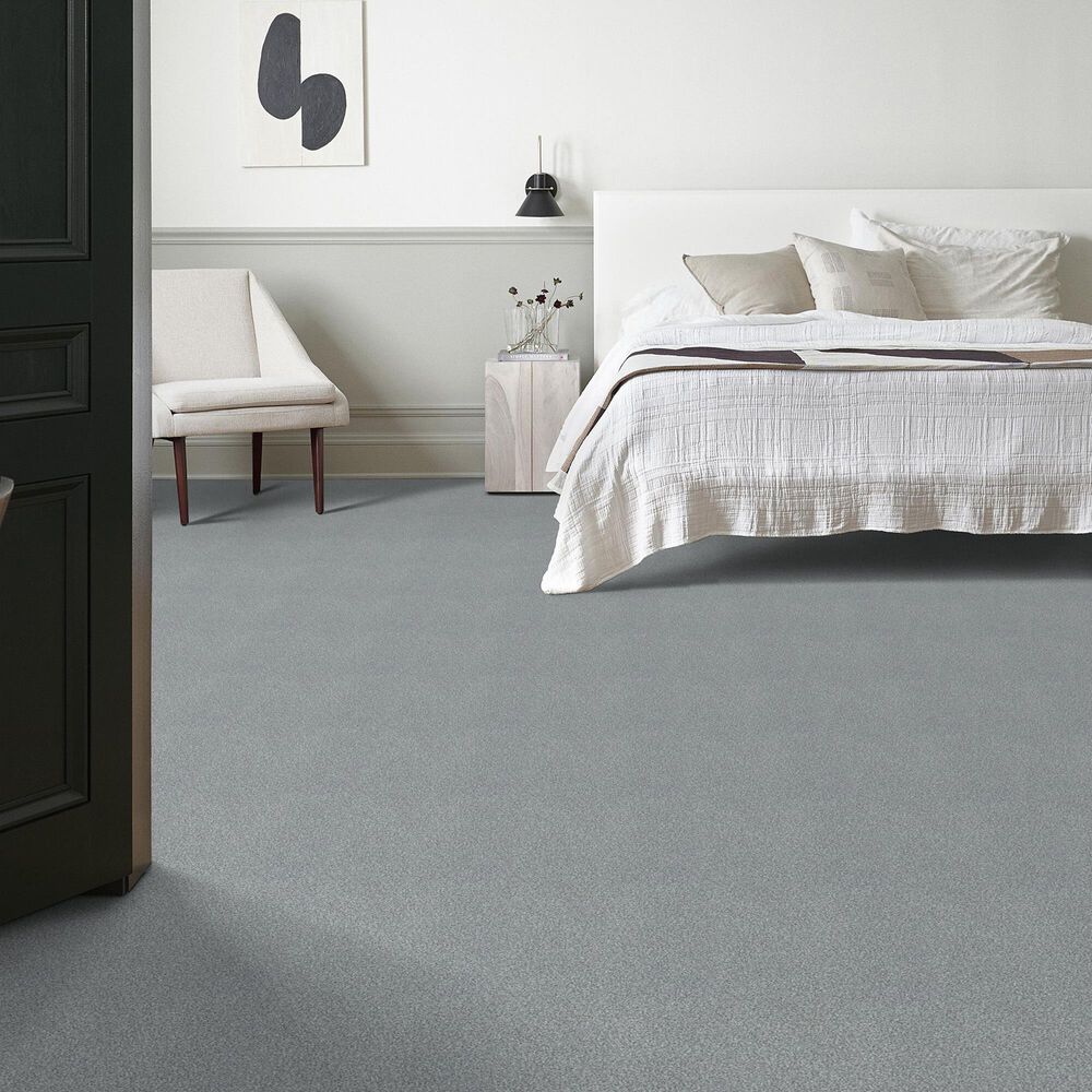Shaw Tonal Comfort Ii Carpet in Cool Breeze, , large