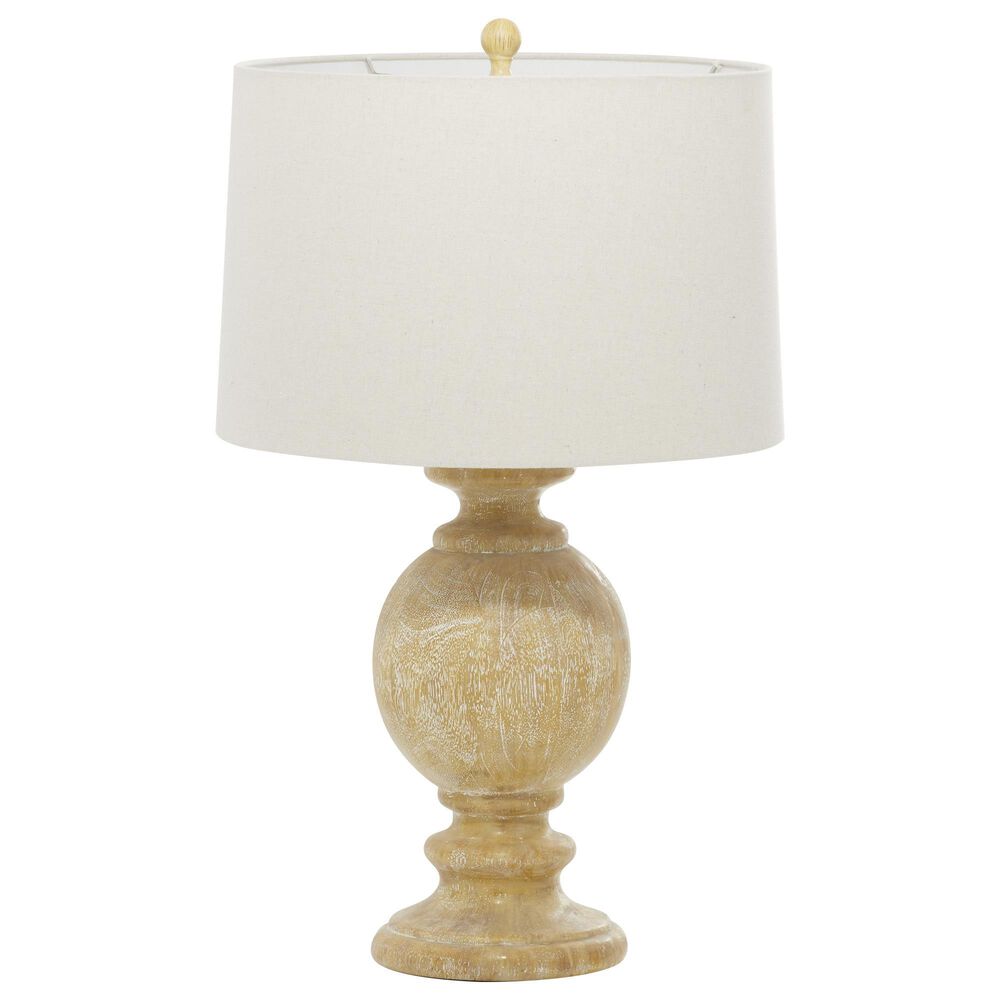Maple and Jade 8&quot; x 28&quot; Table Lamp in Beige &#40;Set of 2&#41;, , large