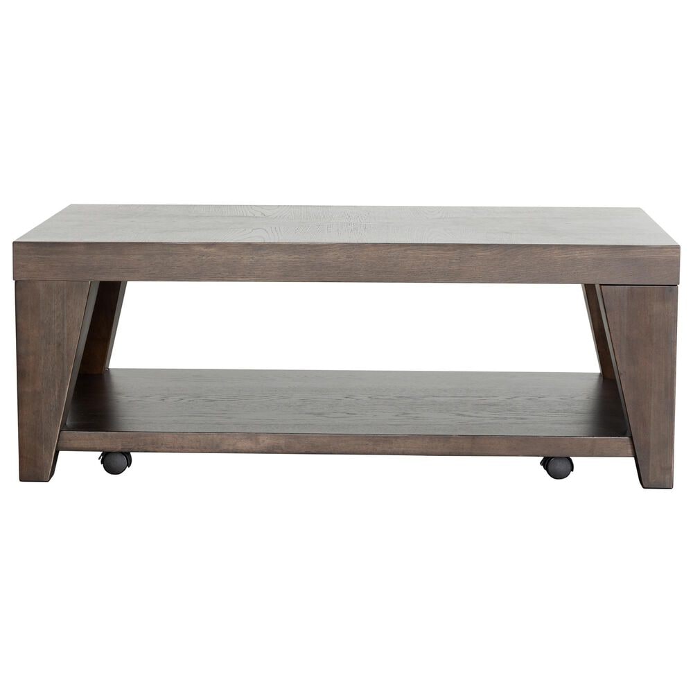 Waltham Laurel Creek Cocktail Table with Casters in Espresso, , large