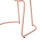 Hearth and Haven Santa Monica 3-Piece Outdoor Bistro Set in Coral, , large