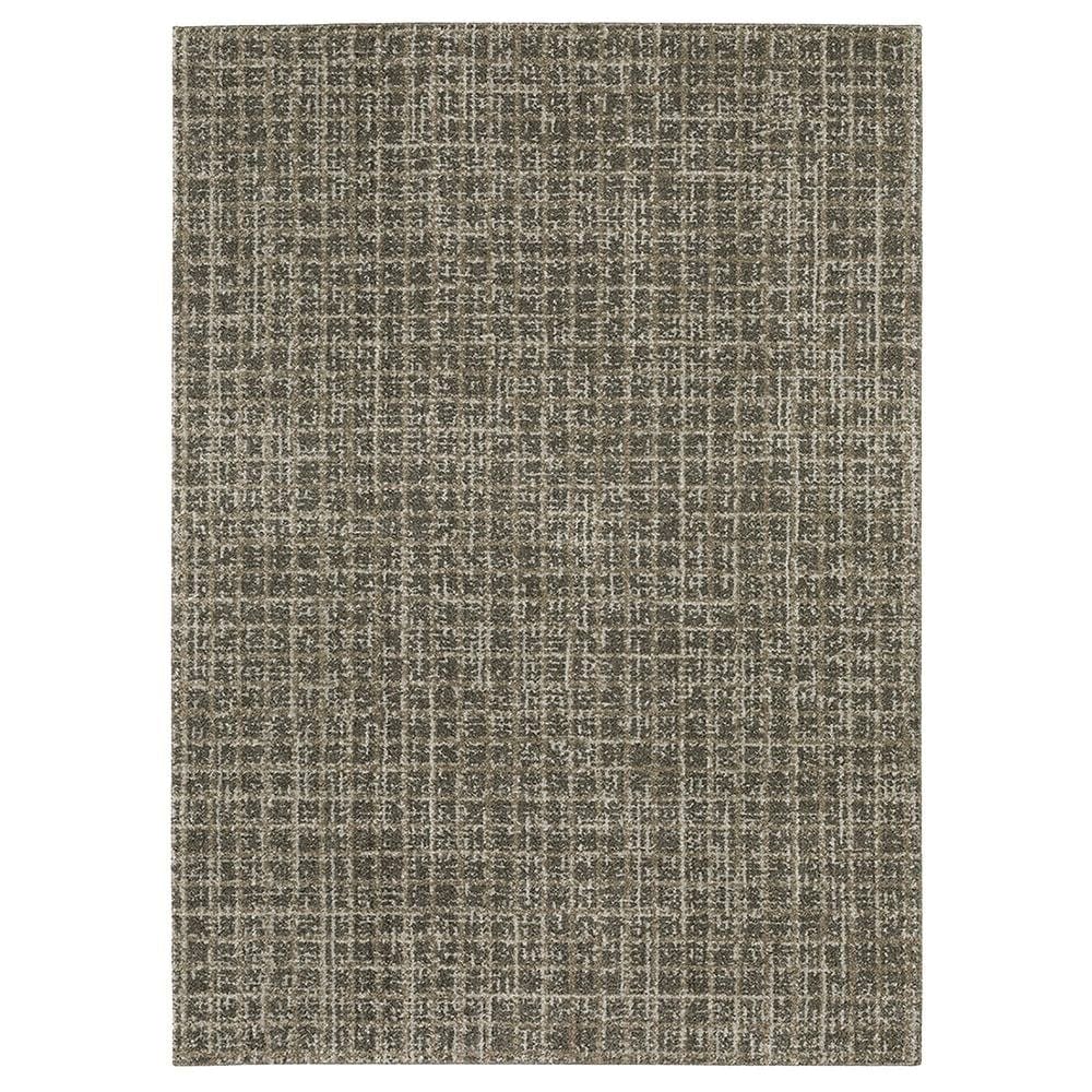 Oriental Weavers Alton Weave 7"10" x 10"10" Brown and Beige Area Rug, , large