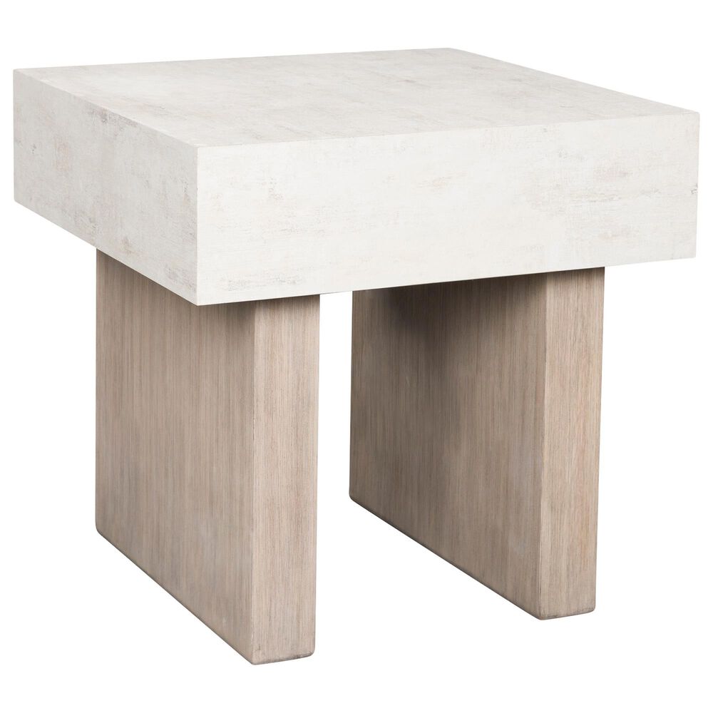 Ashley Jorlaina Square End Table in Light Grayish Brown, , large