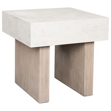 Ashley Jorlaina Square End Table in Light Grayish Brown, , large