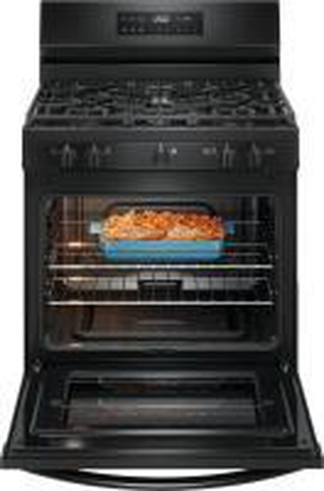 Frigidaire 30&quot; Freestanding Natural Gas Range in Black, , large