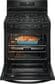 Frigidaire 30" Freestanding Natural Gas Range in Black, , large