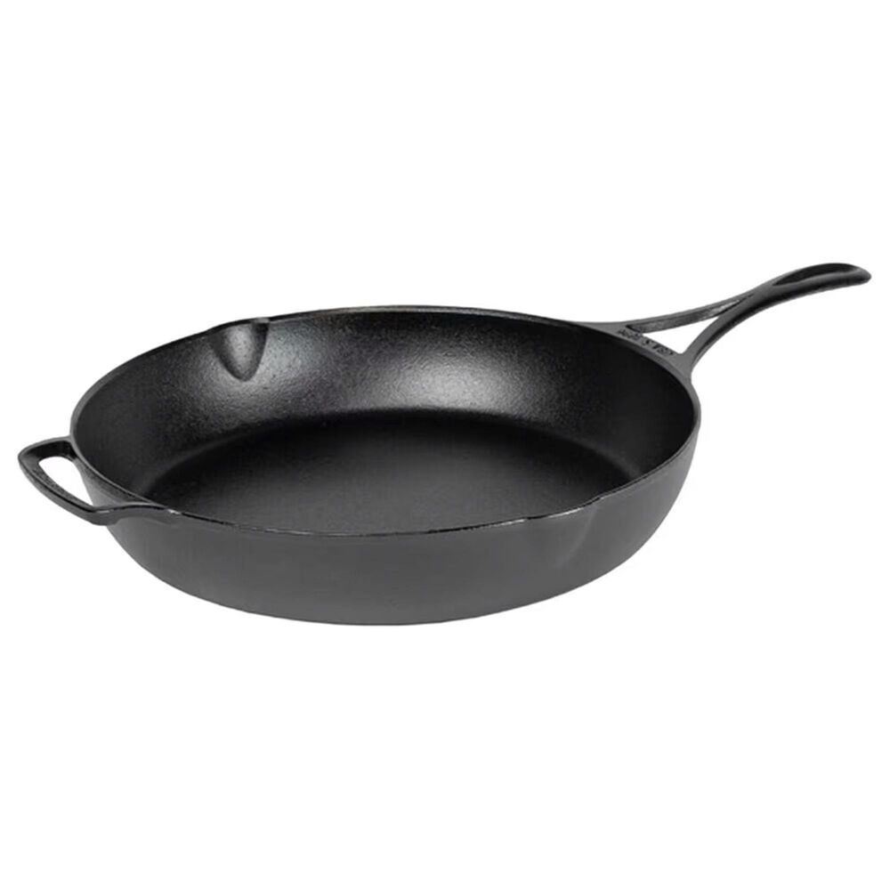 Lodge Blacklock 12" Triple Seasoned Cast Iron Skillet in Black, , large