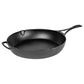 Lodge Blacklock 12" Triple Seasoned Cast Iron Skillet in Black, , large
