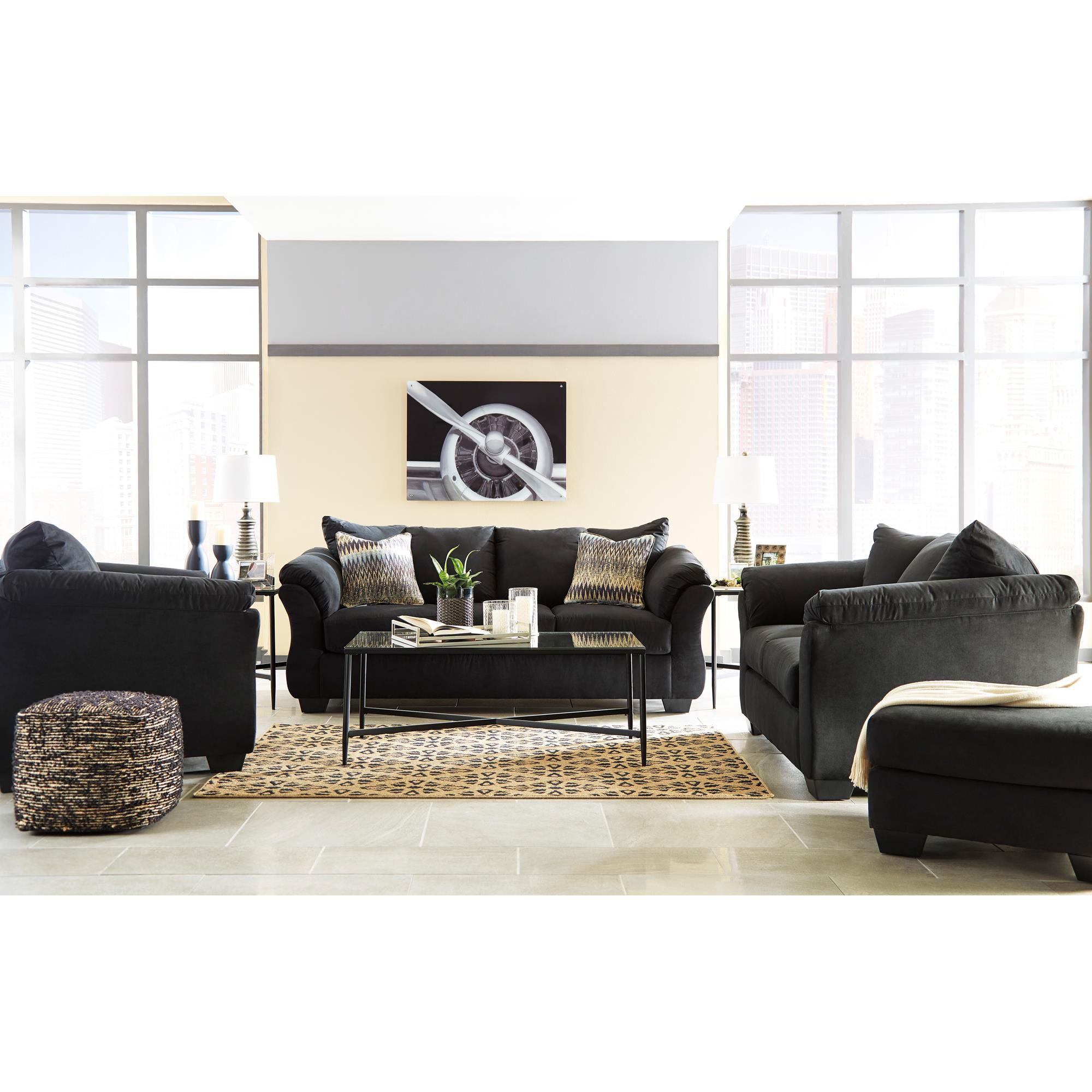 Darcy top accent chair