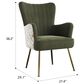 Emerald Home Furnishings Amera Accent Chair in Moss Green, , large