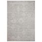 Loloi Indra 5" x 7"10" Silver and Ivory Area Rug, , large