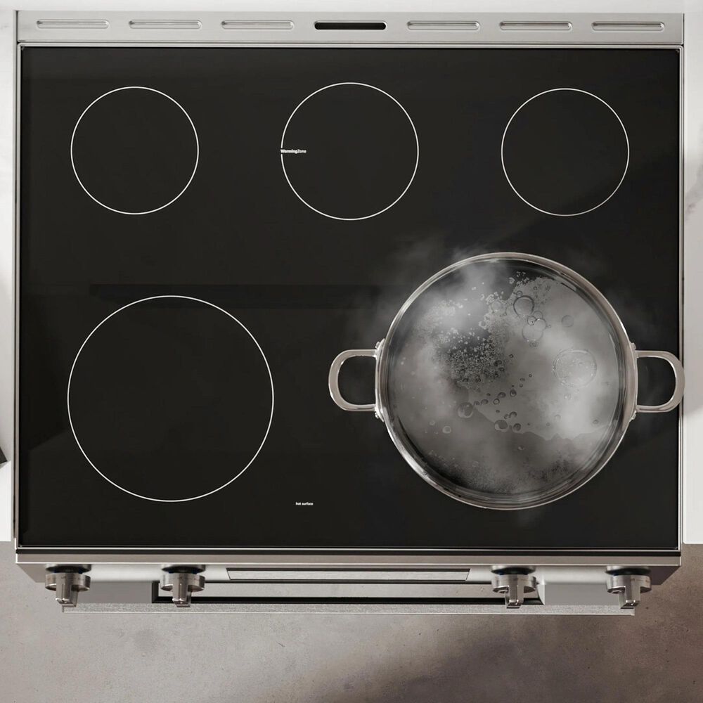 Bosch 100 Series 5.8 Cu. Ft. Freestanding Electric Range in Stainless Steel, , large