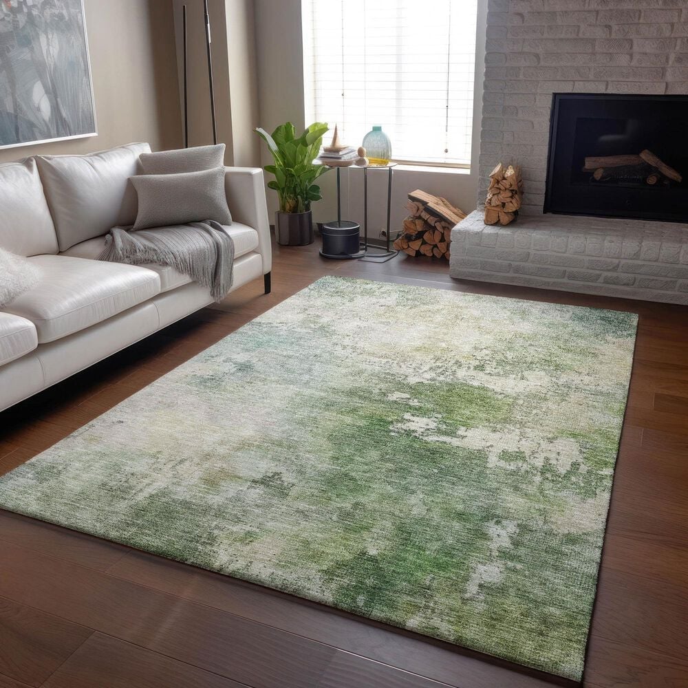Dalyn Rug Company Bresca 3&#39; x 5&#39; Aloe Indoor/Outdoor Area Rug, , large
