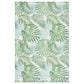 Safavieh Barbados  6"6" x 9"4" Green and Teal Indoor/Outdoor Area Rug, , large