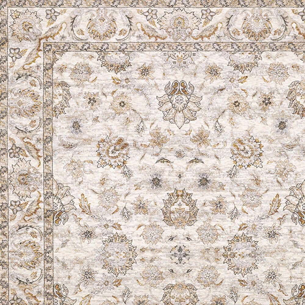 Oriental Weavers Maharaja Nepal 70W 5'3" x 7'6" Ivory and Grey Area Rug, , large