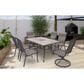 Global Note Collections Balfour Rectangle Dining Table in Black, , large