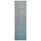 Dalyn Rug Company Lazio 2"3" x 7"6" Teal Runner, , large