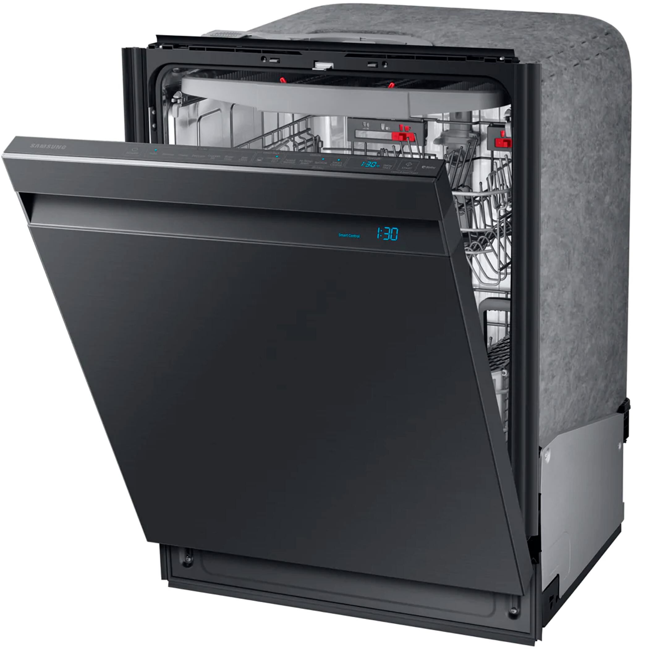 Samsung Built In Dishwasher Linear Wash 39 dBA in Fingerprint