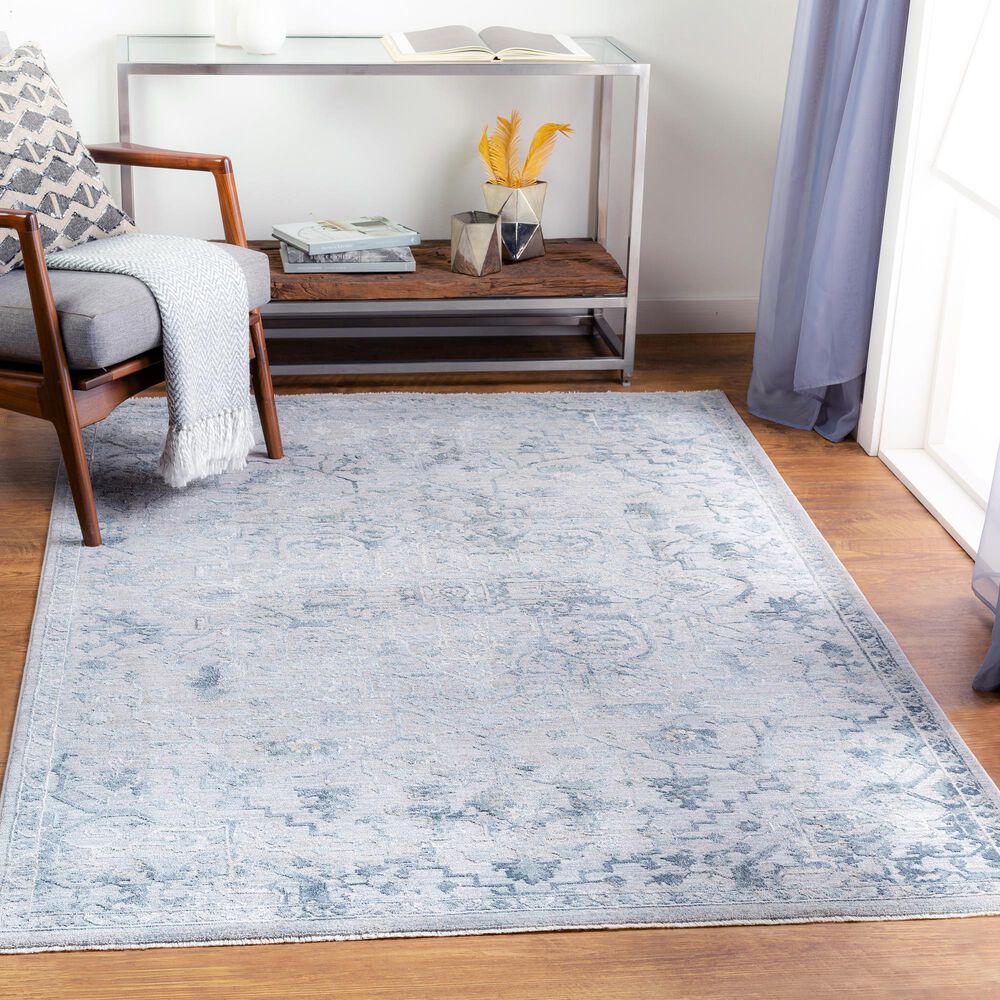 Surya Brunswick 9&#39; x 12&#39;2&quot; Sage, Beige, Blue and Khaki Area Rug, , large