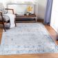 Surya Brunswick 9" x 12"2" Sage, Beige, Blue and Khaki Area Rug, , large