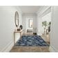 Nourison Garden Oasis GOA03 Navy 6" x 9" Indoor/Outdoor Area Rug, , large