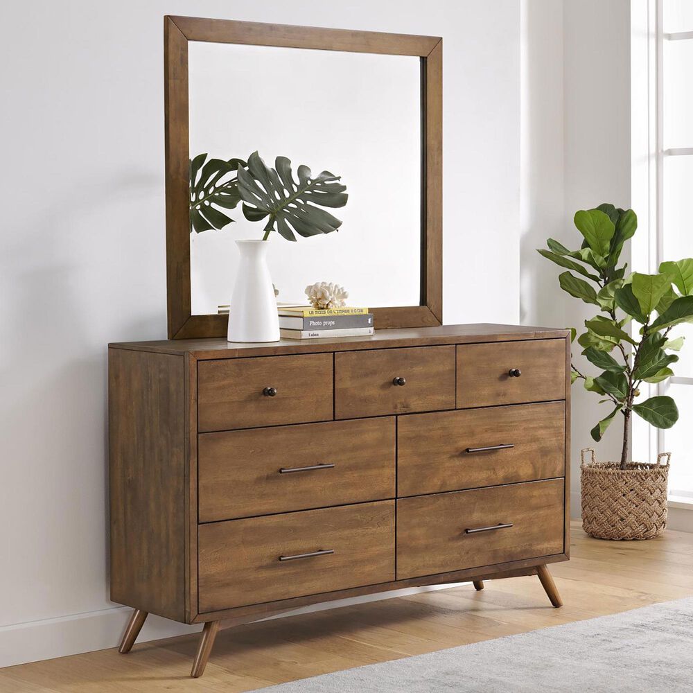 Martin Svensson Home 7-Drawer Dresser and Mirror in Cinnamon, , large
