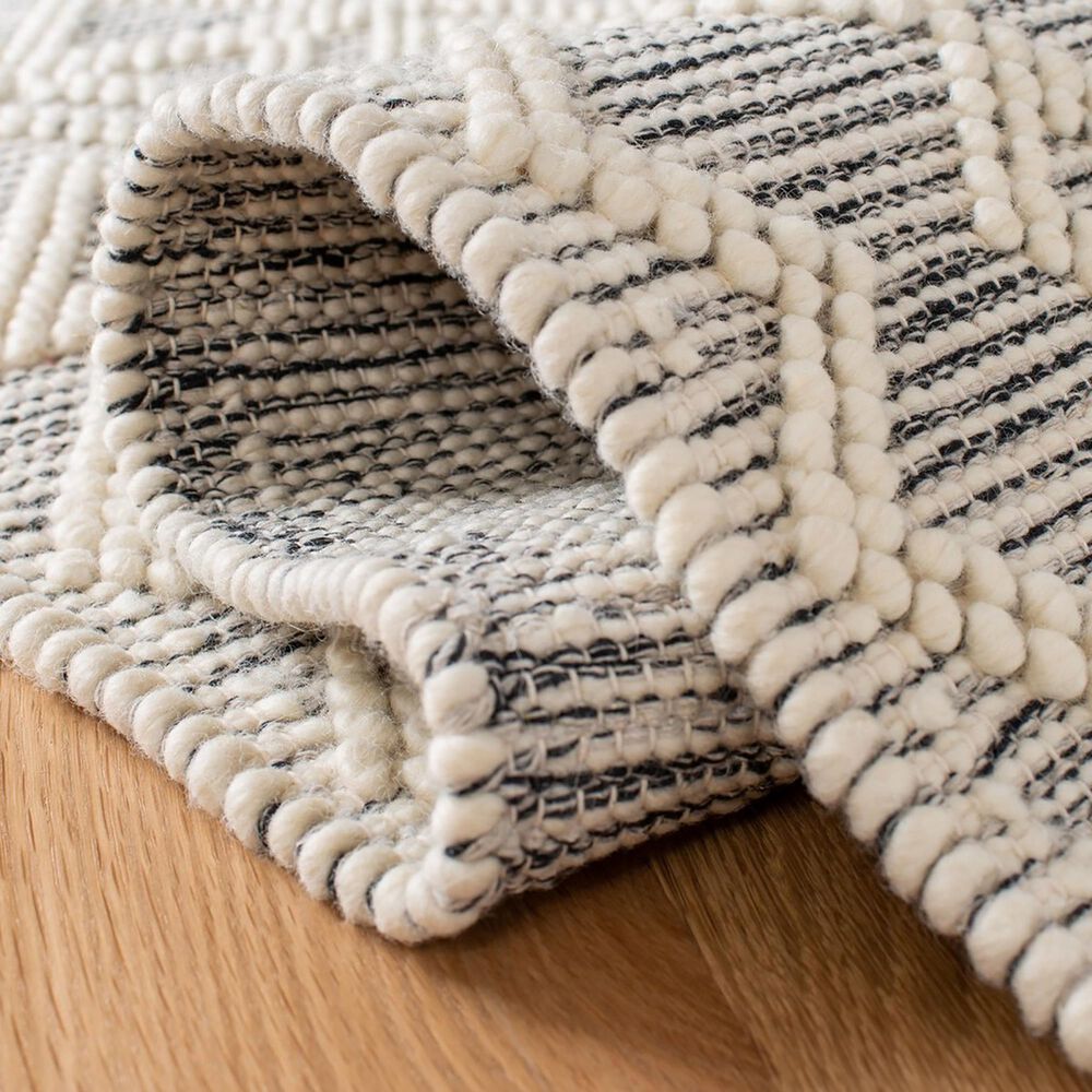 Safavieh Natura NAT353A 10&#39; x 14&#39; Ivory and Black Area Rug, , large
