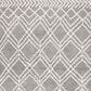 Safavieh Casablanca CSB478F 4" x 6" Grey and Ivory Area Rug, , large