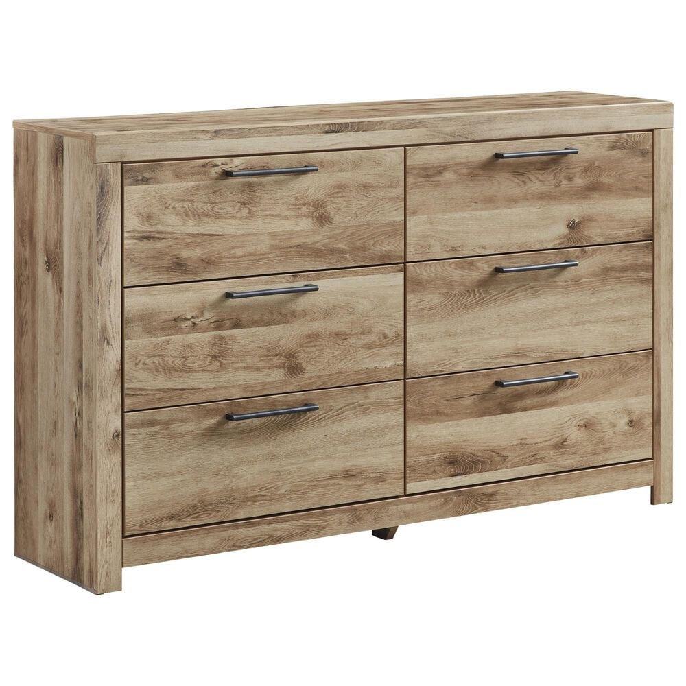 Ashley Hyanna 4-Piece Queen Bedroom Set in Golden, , large