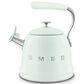 SMEG 2.3L 50"s Style Stovetop Whistling Kettle in Pastel Green, , large