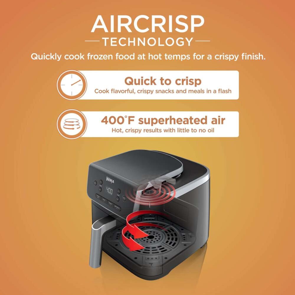 Shark 5 Qt. 4-In-1 Air Fryer Pro in Gray, , large