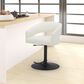 Kuka Home Adjustable Barstool in White, , large