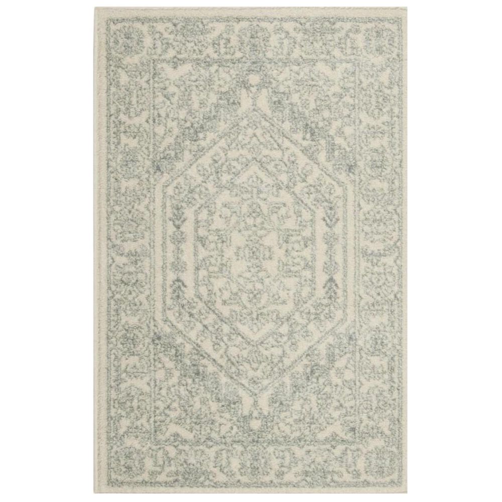 Safavieh Adirondack ADR108S 2'6" x 4' Ivory and Slate Runner, , large