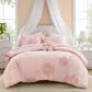 Hampton Park Gracie 4-Piece Full/Queen Comforter Set in Pink, , large