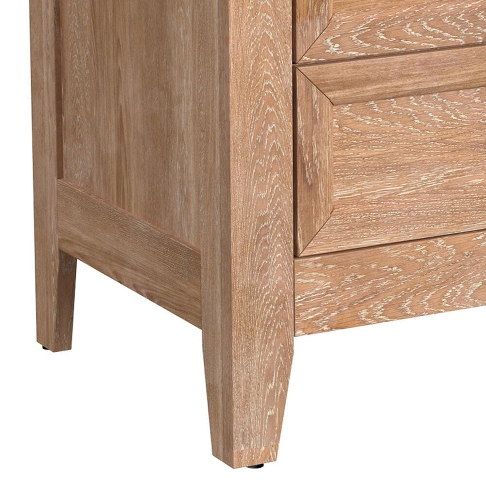 Hawthorne Furniture San Mateo 3-Drawer Nightstand in Wheat, , large