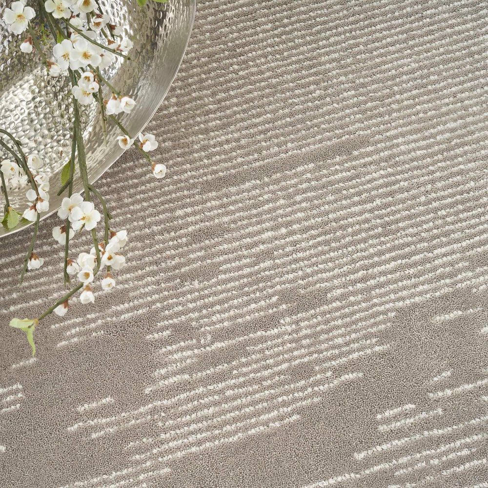 Nourison Ma30 Star 7&#39;9&quot; x 9&#39;9&quot; Taupe and Ivory Area Rug, , large