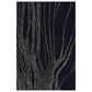 Momeni Simba Contemporary 8" x 10" Navy Area Rug, , large